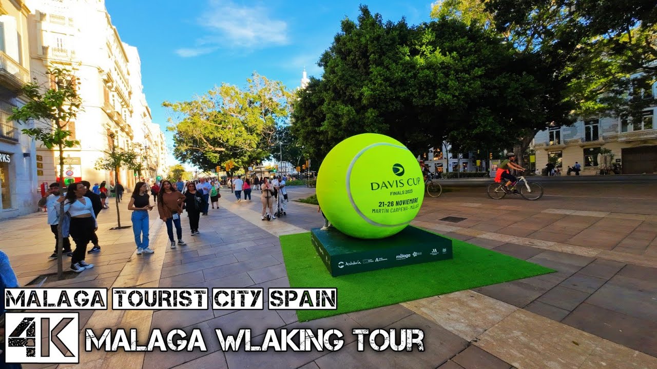 Málaga city walk November 2023 – Historic centreimmersive virtual tour - Costa del Sol Spain 4K[HDR]