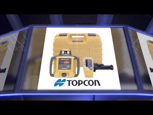 Topcon RL H4C Rotary Laser Kit 2017 - YouTube