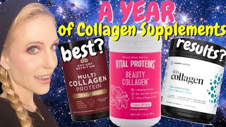 A YEAR OF COLLAGEN | Before & After, Best Products, What to Know!