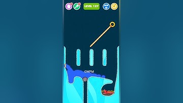 Save the fish level 127 game// fishdome//pull the pin