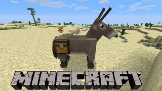 How To Use Chestride On A Donkey Minecraft 1.8