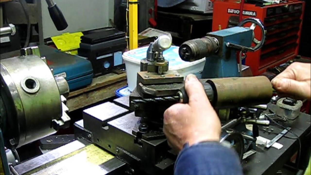 tool post drill test YouTube
