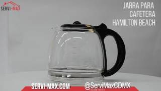 Jarra Cafetera Repuesto Hamilton Beach 400 / reparación electronicos CDMX -  YouTube
