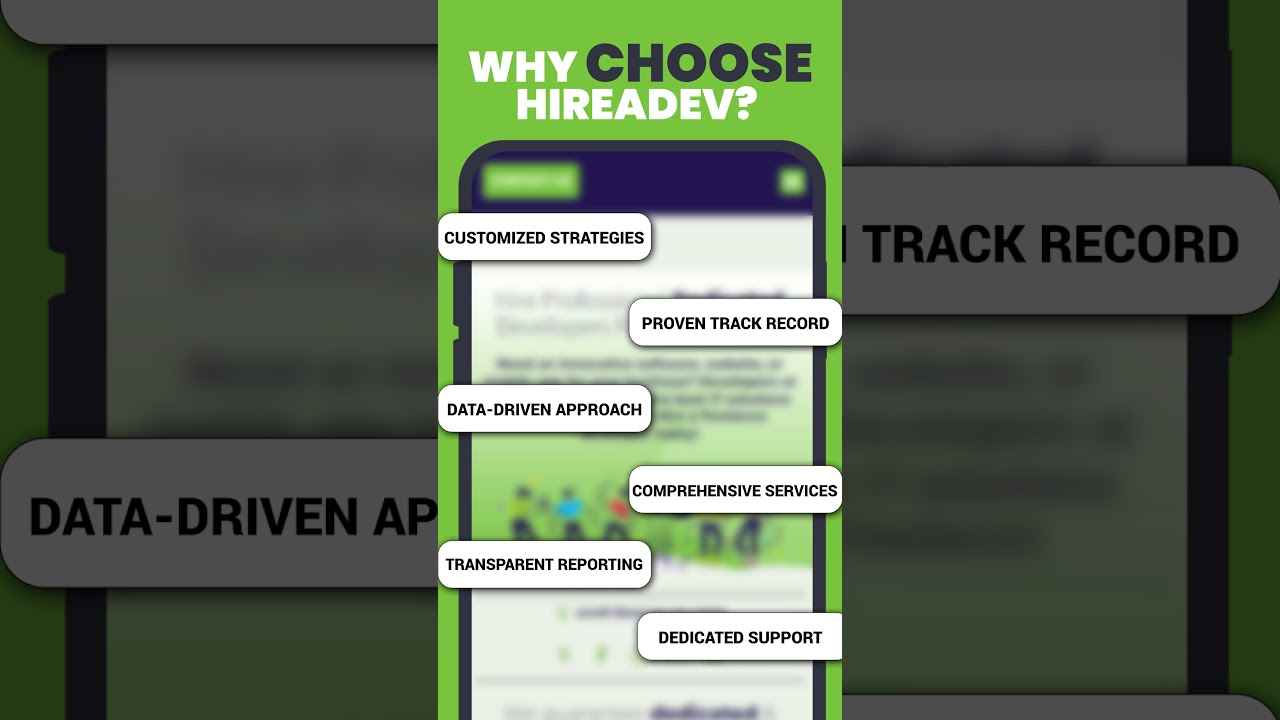 Unlock Your Business Potential with HireADev's SEO Services | Digital Marketing Services | Hireadev