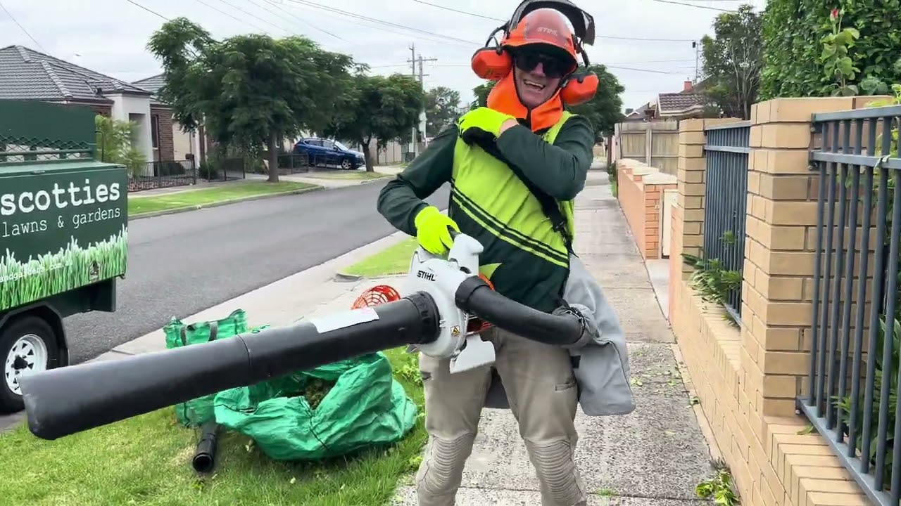 Как использовать пылесос-измельчитель и воздуходувку STIHL SH 86