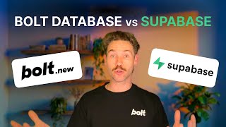So Whats The Difference Between A Bolt Database And Supabase?