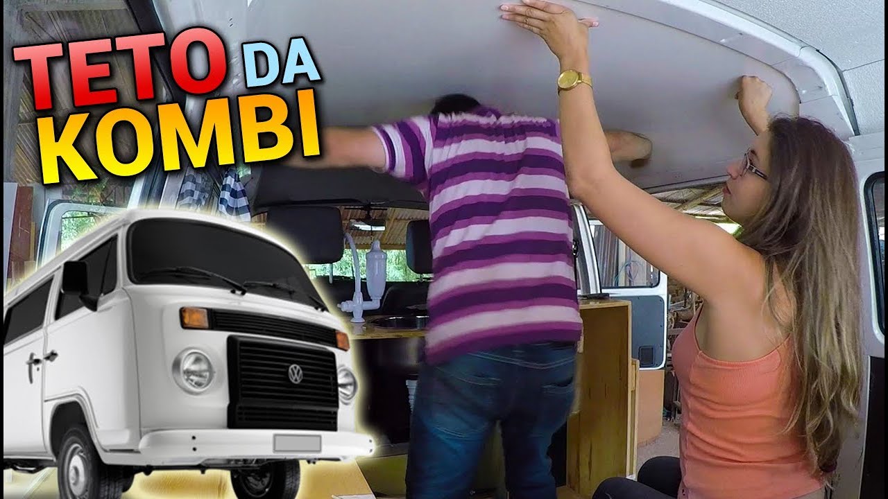 FÓRMICA NO TETO DA KOMBIHOME – Você nunca viu nada igual | NA ESTRADA #07