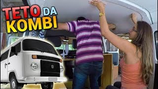 FÓRMICA NO TETO DA KOMBIHOME – Você nunca viu nada igual | NA ESTRADA #07