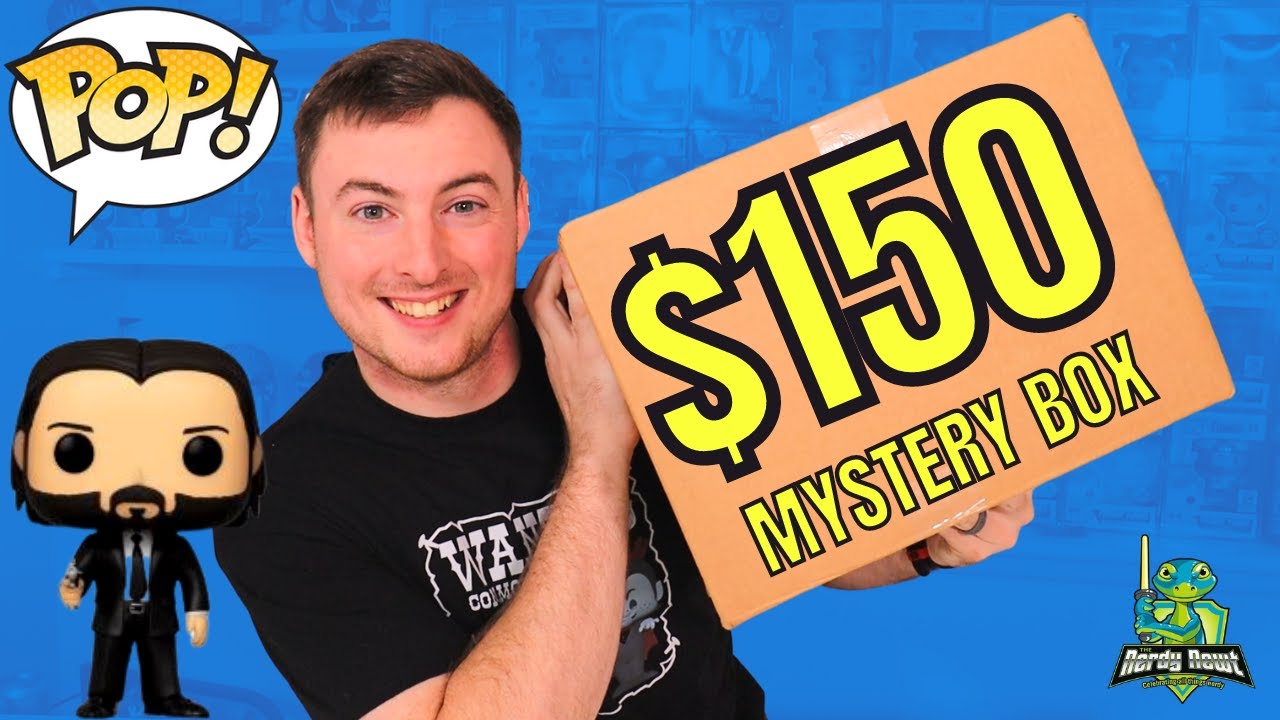Opening A $150 Funko Pop Mystery Box from the Nerdy Newt! WAY OVER VALUE!
