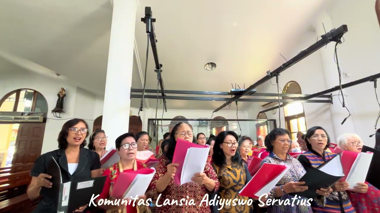 Yang Makan Tubuhku Dan Minum Darahku //Komunitas Lansia Adiyuswo Servatius 