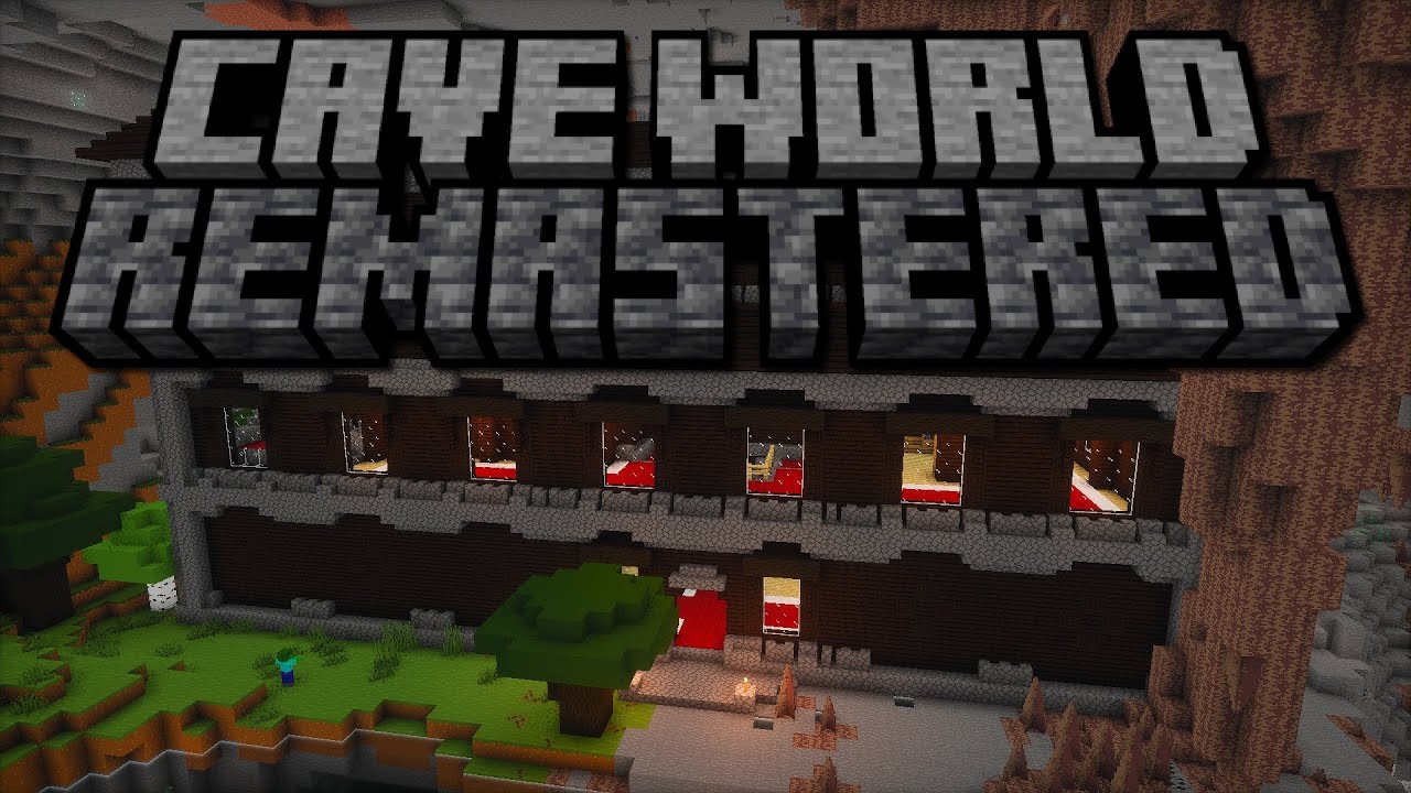 Cave World Remastered Teaser | Minecraft Mod/Data Pack