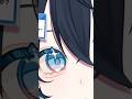 【91日目】ドキドキ…目の中見て？🩵【#live2d 】 #vtuber #vtuber準備中 #shorts