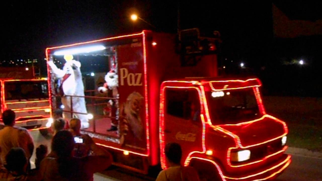 Caminhão da coca-cola (Natal 2013) - YouTube