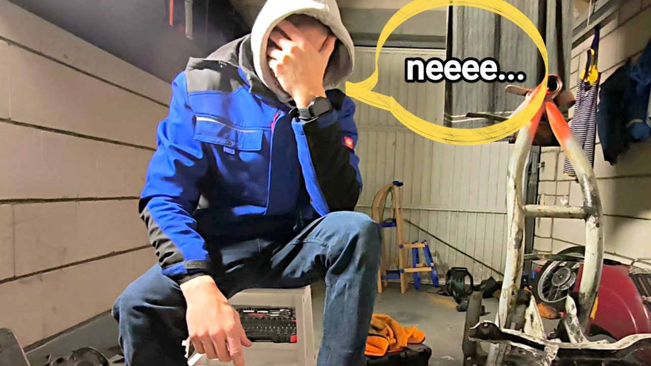 Realität beim Zerlegen.Simson Schwalbe