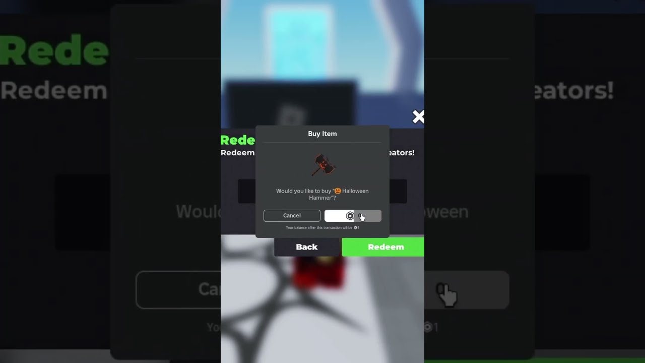 [SNIPED] #17 Free 🎃 Halloween Hammer UGC Limited