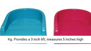 Prince Lionheart Soft Booster Seat, Flashbulb Fuchsia screenshot 3