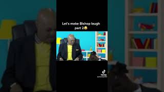 Bishop started laughing while trying to be serious during a children's storytime. 😆 🤣 😂