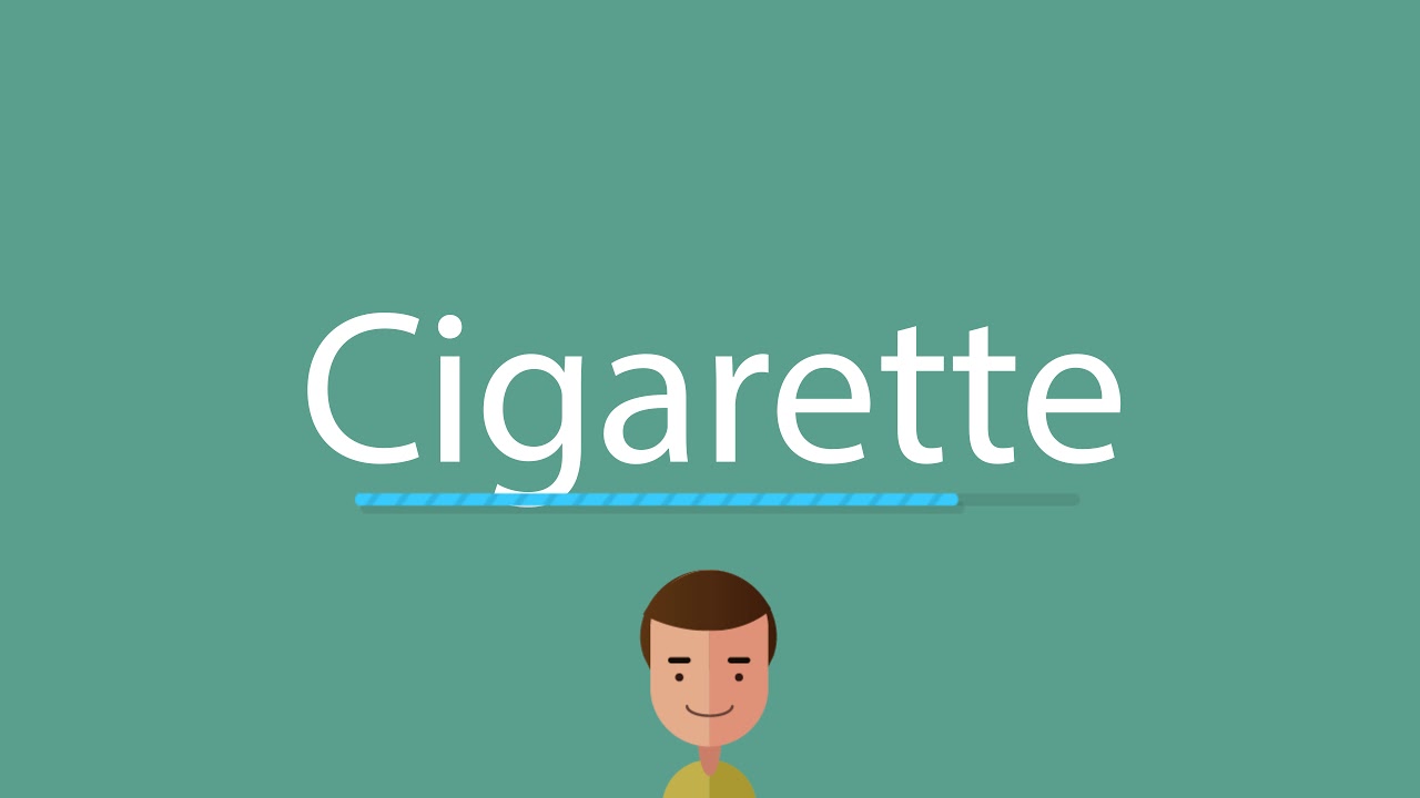 how to pronounce cigarettes CIGARETTE in British English cigarette, How to Say or