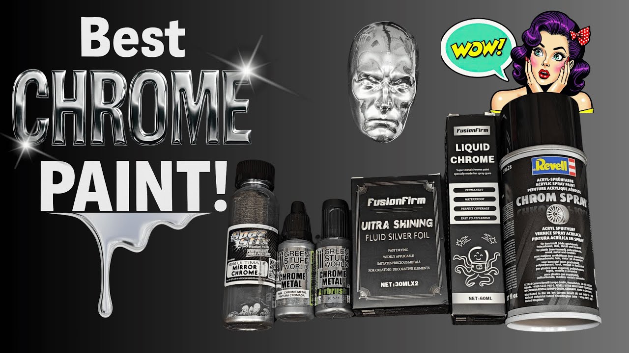 I found the best Chrome paint!