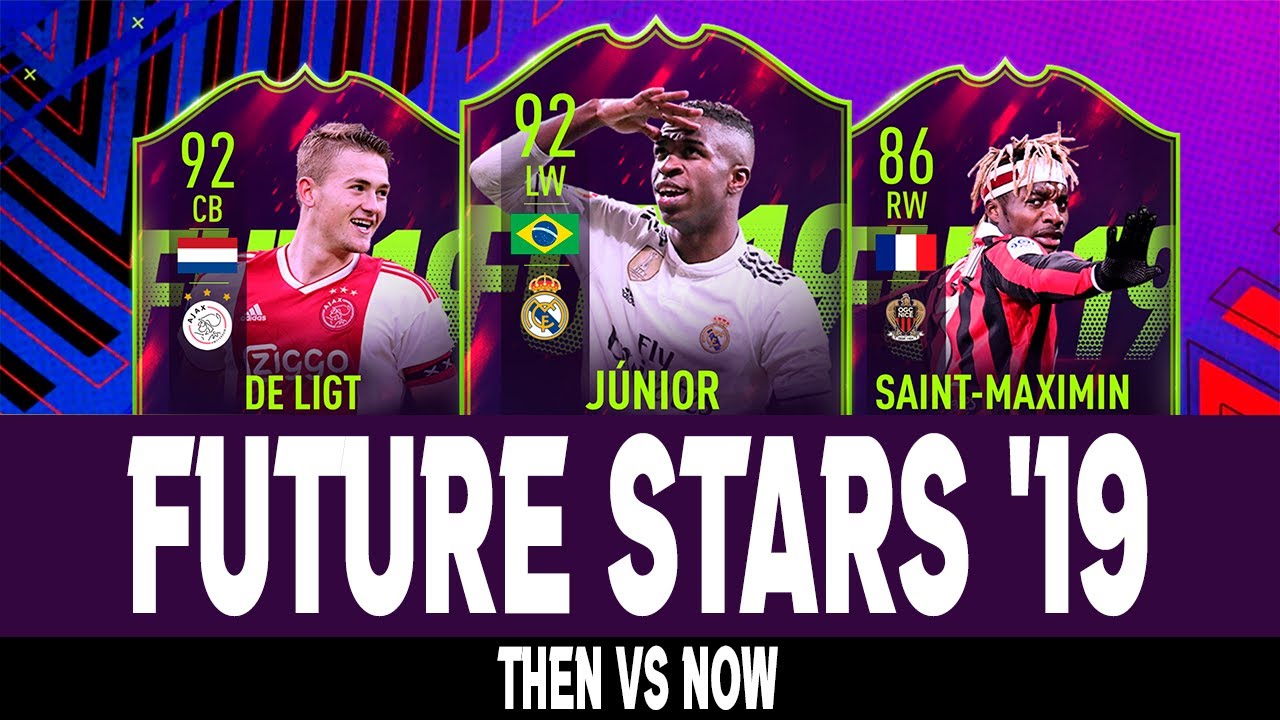 Future stars FIFA 19 Then Vs Now 😱🔥