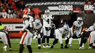 Raiders' Week 15 Victory vs. Cleveland Browns | Sounds of the Game | Las Vegas Raiders | NFL