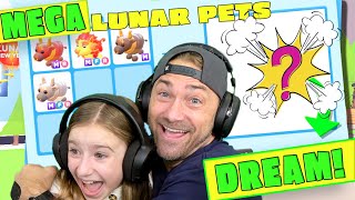 We Trade Only MEGA Lunar Pets!! You Won't Believe What Happens!! Roblox Adopt Me!