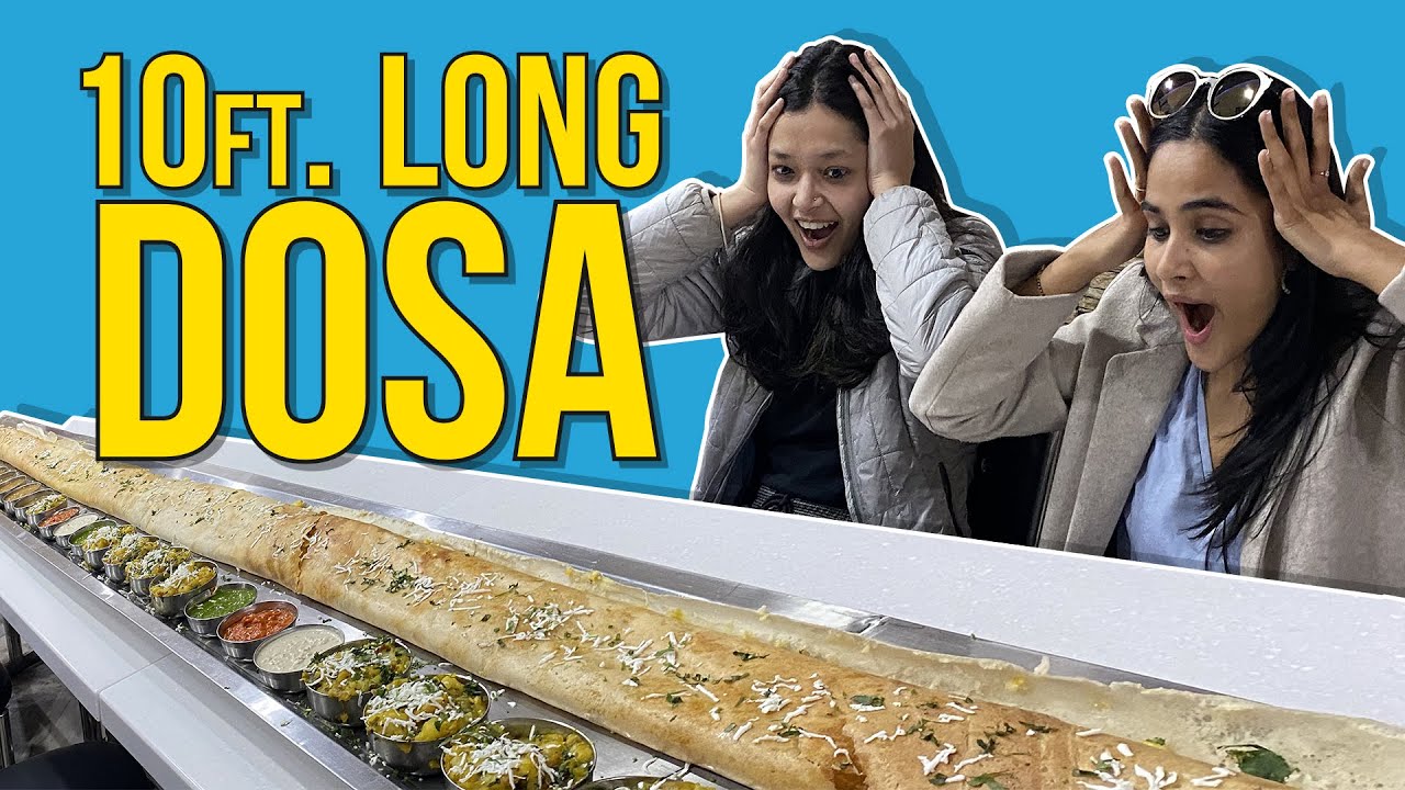 India’s Biggest Dosa | खाओ और जीतो ₹71,000 | 10ft डोसा | Food Challenge | Goodtimes