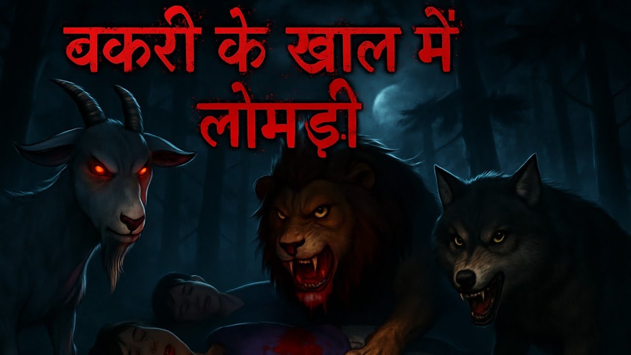 😍लोमड़ी के खाल में बकरी | lomdi ke khal mein bakri | Fox vs goat| hindi cartoon kahani|  moral story