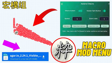 Macro is Back! Agario New Mod Menu with Latest Xelahot Advance Full Control iOS/Android