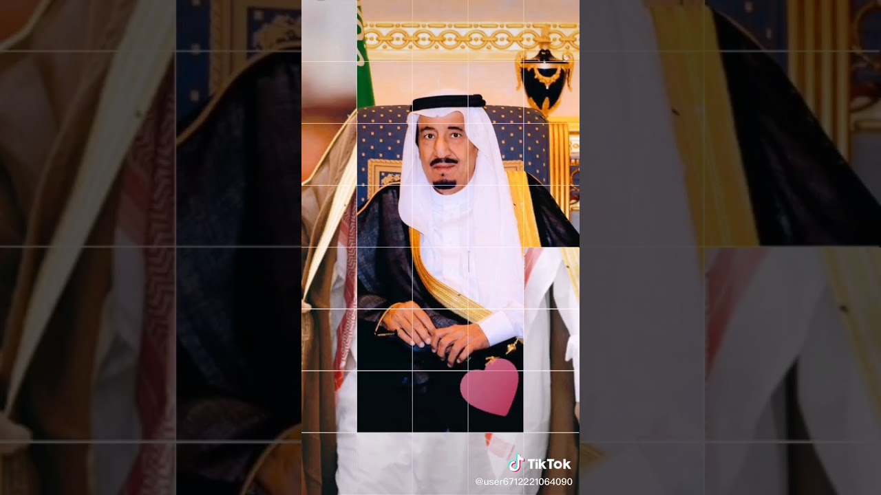 الله يخليك لنا يا ملكنا سلمان - YouTube