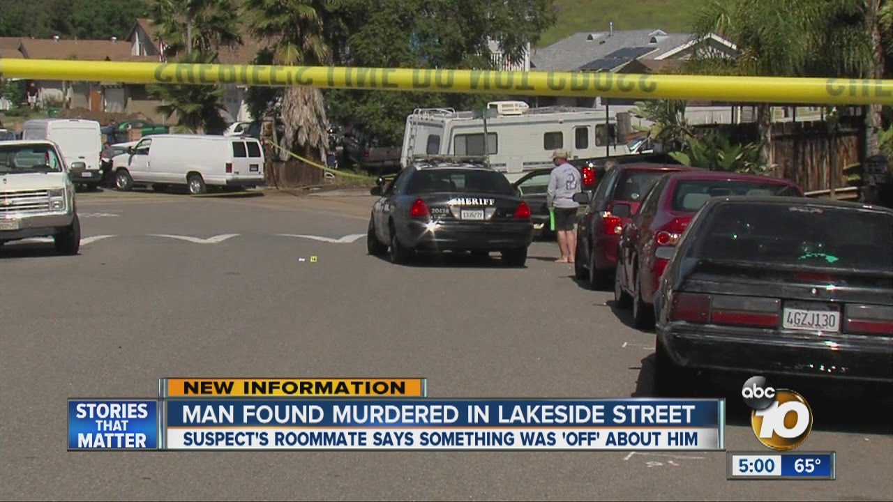 Man found murdered on Lakeside street
