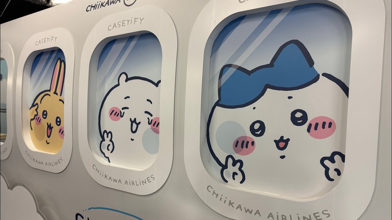 【ちい活】ちいかわ×CASETiFY ポップアップストアと、原宿ちいかわらんどに行ったよ！