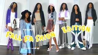 Trendy Fall 2023 Transition Outfit Ideas | FASHION NOVA | Fall Lookbook