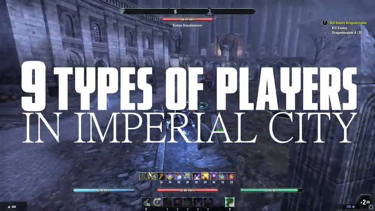 9 Types of Players in Imperial City, PvP, Elder Scrolls Online 2022