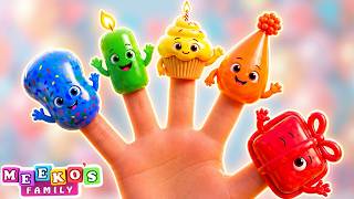 balloon finger family kids song meeko s family
