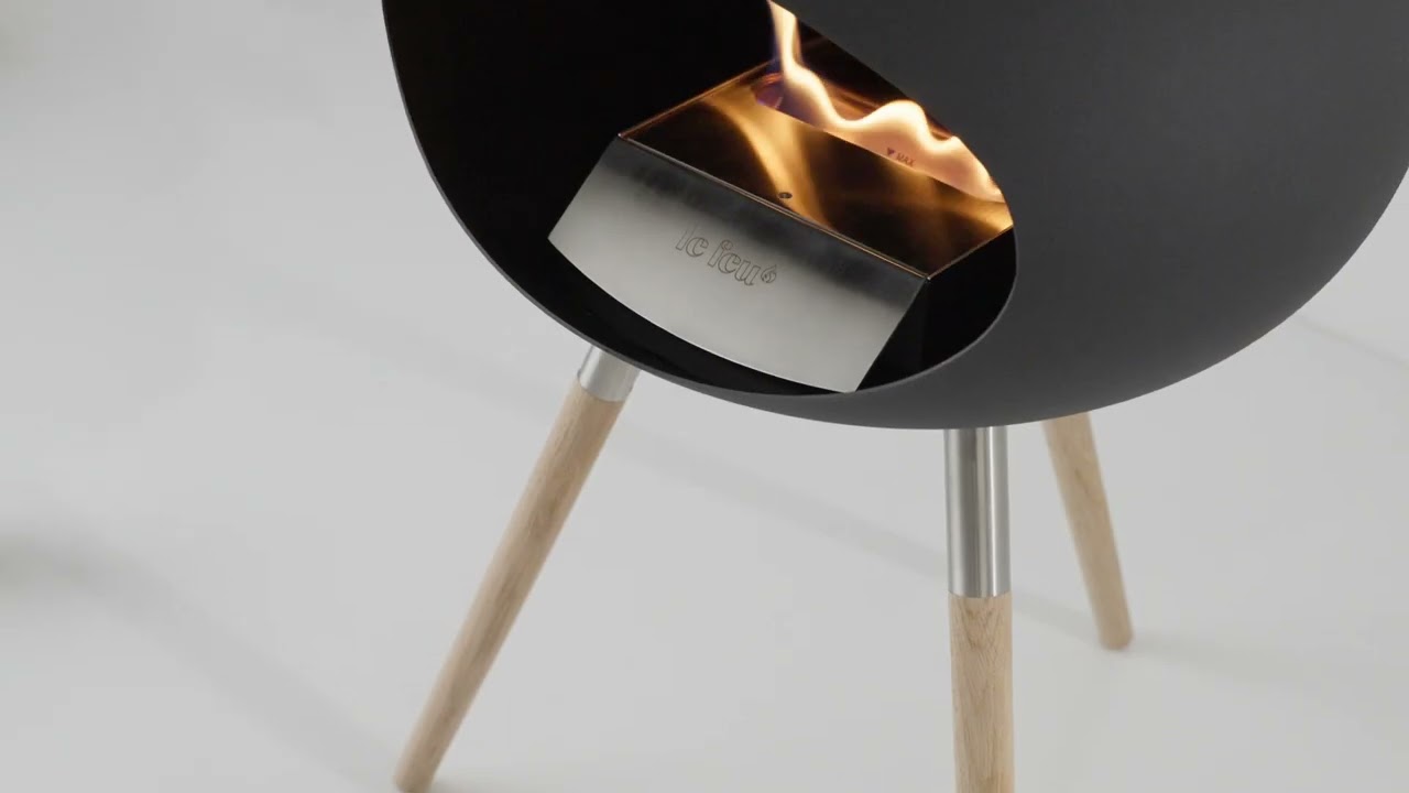 Le Feu - Gound Wood Low Bio fireplace - Productvideo