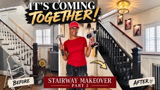 This 100-Year-Old Stairway Is Finally Coming Together | DIY Makeover