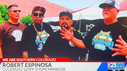 FOX 21 News Channel covers the Lowrider Supershow interviewing Event Organizer Robert Espinoza.
