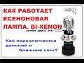 КАК РАБОТАЕТ БИ КСЕНОНОВАЯ ЛАМПА. КАК РАБОТАЕТ BI-XENON.Как переключается дальний и ближний свет?