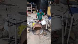 eye of the tiger survivor#drumcover #shortsfeed J F CHANEL