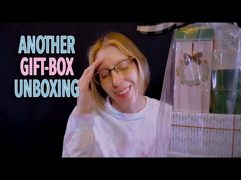 ASMR | Gift Basket Do-over - plastic crinkling, tapping, crunching