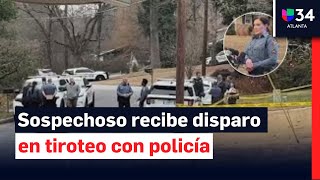 Tiroteo Involucra A Policía De Gwinnett Sospechoso, Herido Al Amenazar A Oficial Con Cuchillo