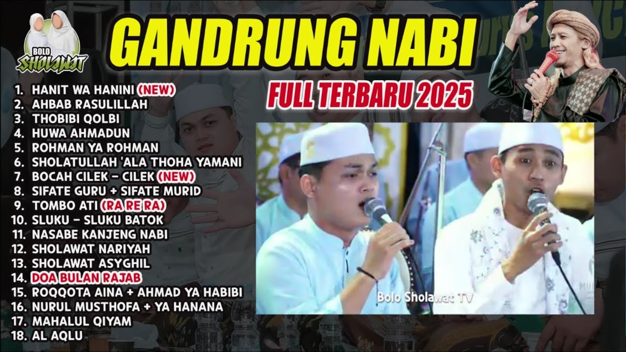 GANDRUNG NABI FULL ALBUM 2025 TERBARU - HANIT WA HANINI - BOCAH CILEK CILEK