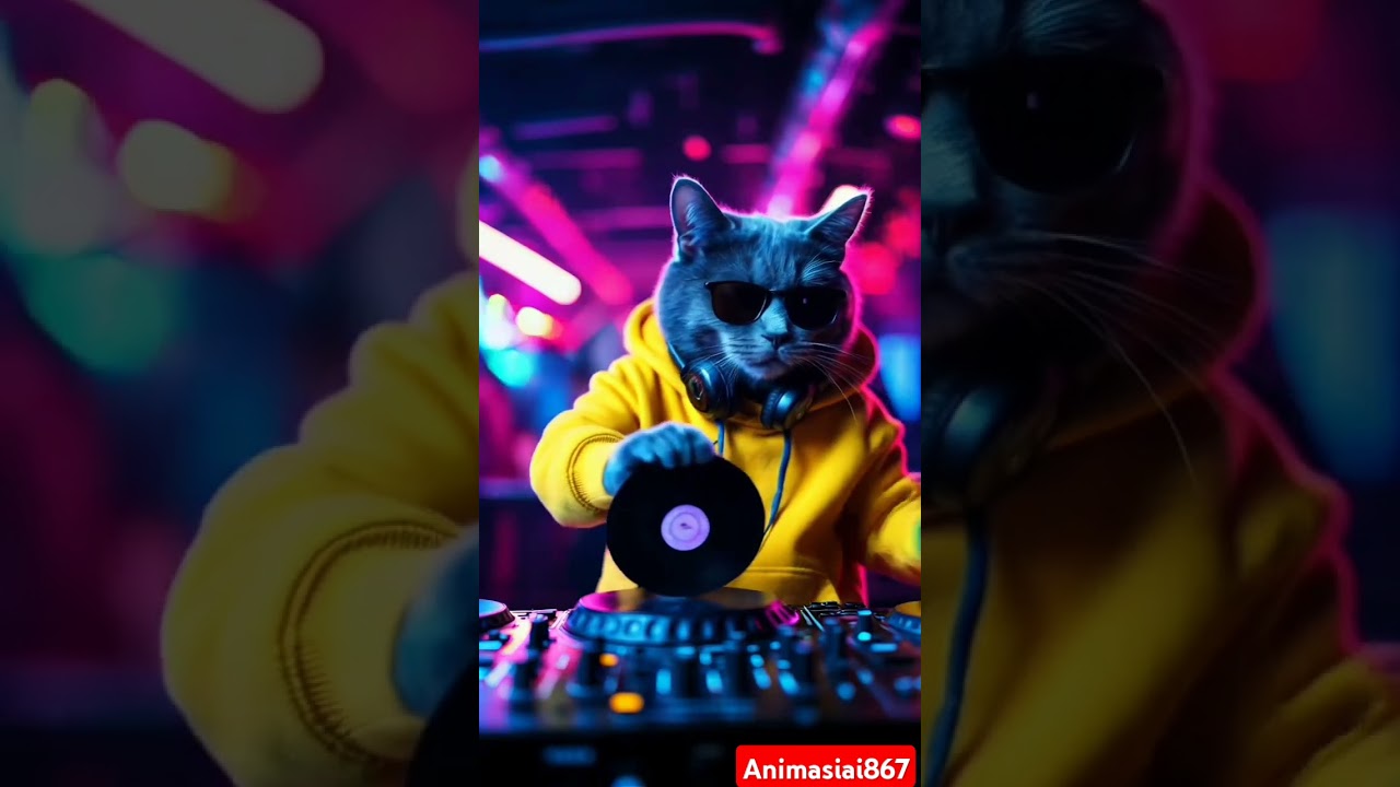DJ cat