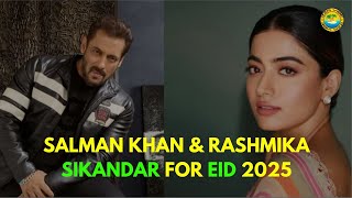 #SalmanKhan announced his new film #SIKANDAR for Eid 2025 | #rashmika #ARMurugadoss | #Trending