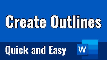 How To Create Outlines in MS Word | Make Outline in Word [2024]