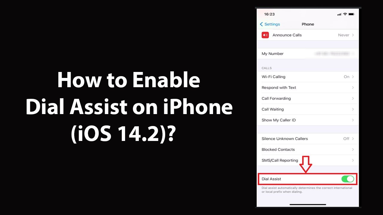 How To Turn Off Dial Assist On Iphone