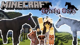 Holy Horses! I SWEN and more! Misty Oaks l Minecraft Let's Play 1.20 I Episode 3