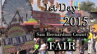 First Day of the 2015 San Bernardino County Fair