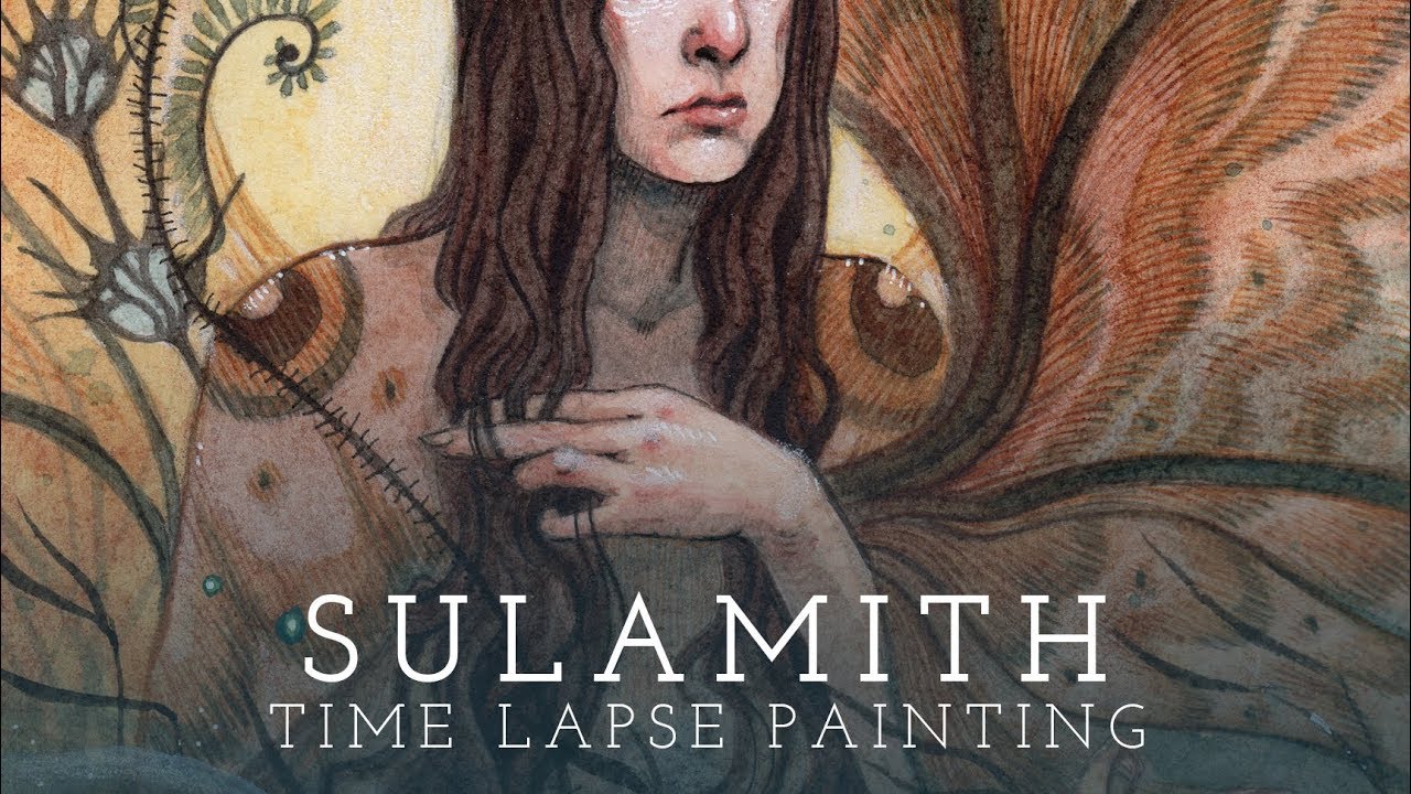 Time Lapse Painting: Sulamith